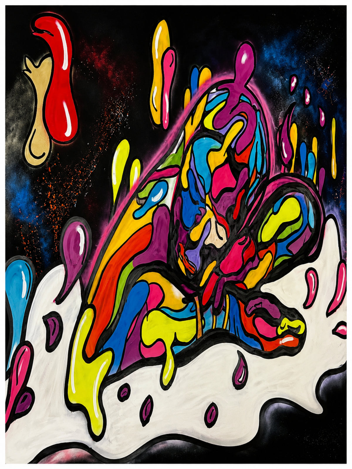 Cosmic Bloom Fine