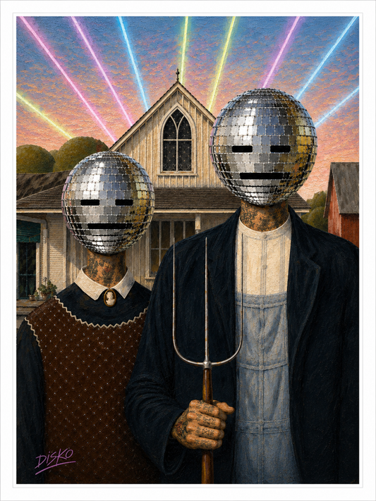 DISKO Gothic Fine Art Print