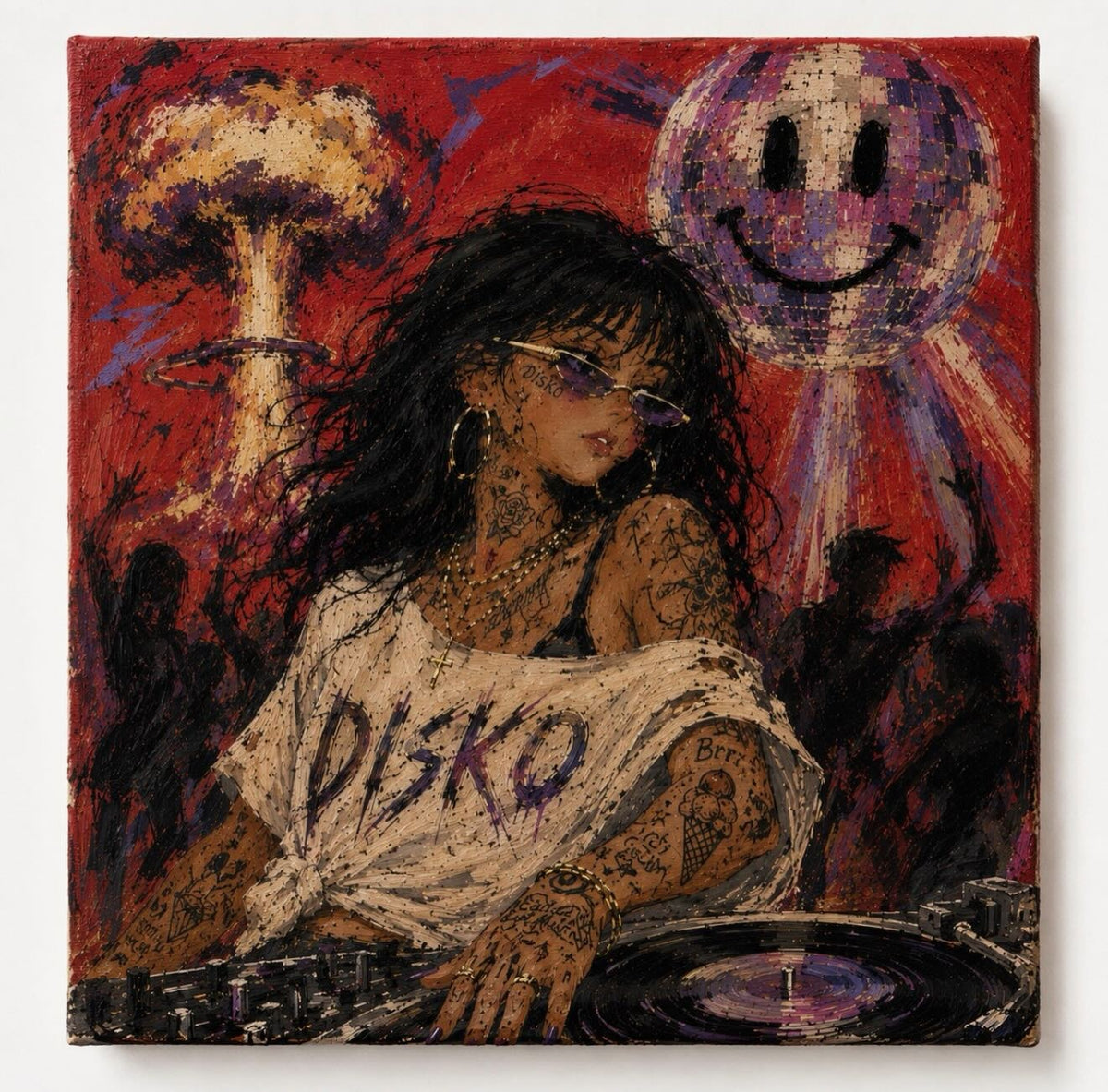 DISKO DJ Fine Art Print